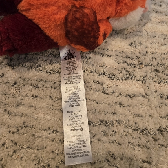 Disney Parks Pixar Turning Red Panda Mei Plush 9" Pink Backpack Go Bag Toy - Picture 4 of 5